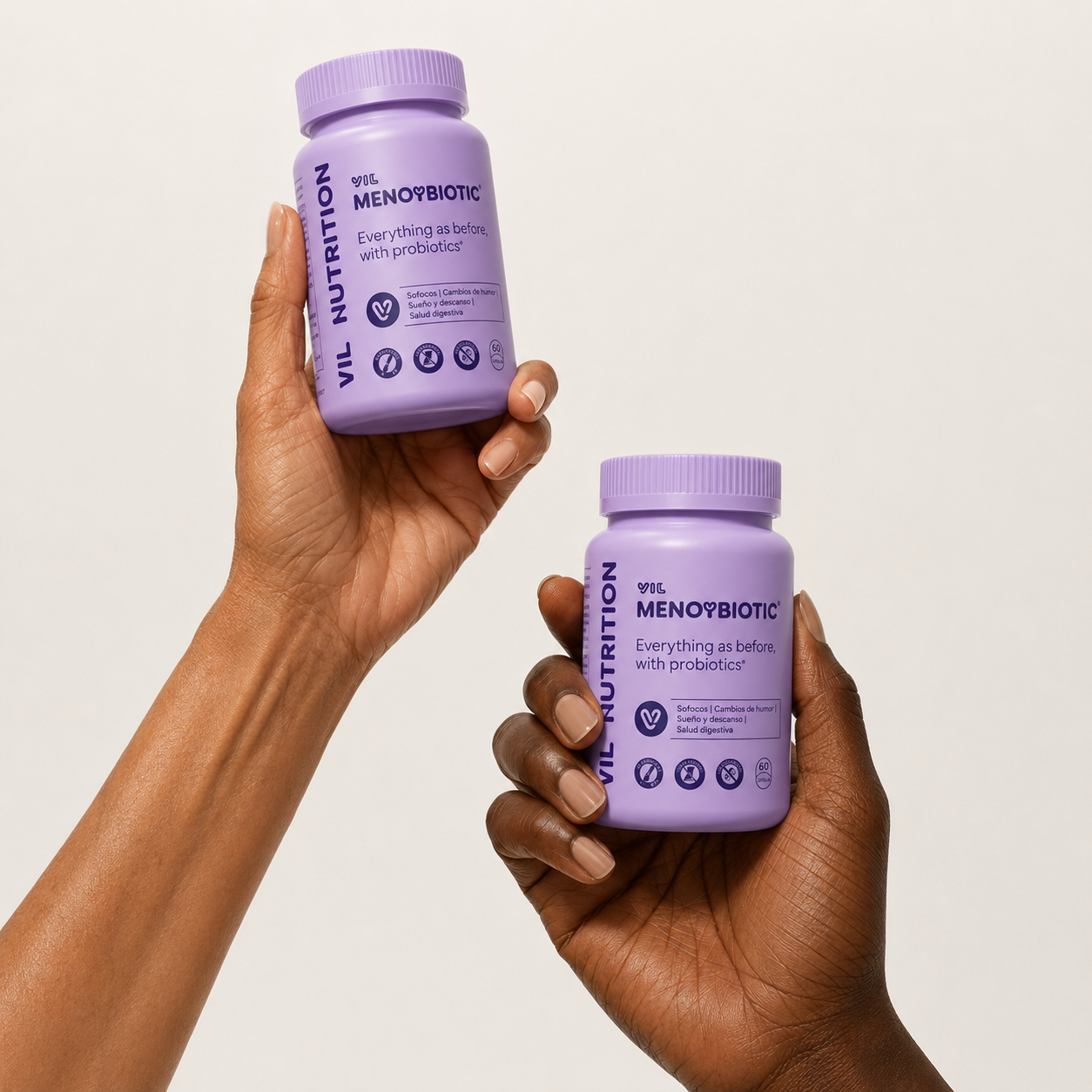 Vil Menoybiotic: Bienestar hormonal durante la Menopausia