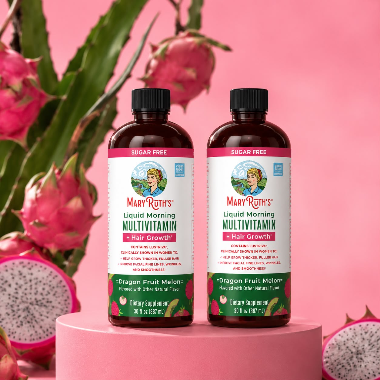 Multi-vitamínico: Cabello fuerte, brillante y saludable